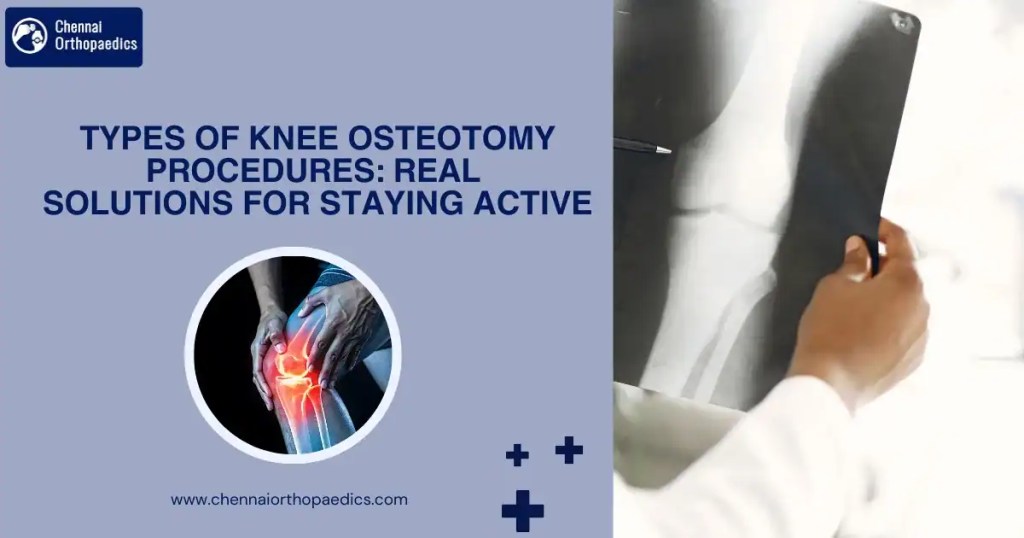 Knee Osteotomy Types and  Procedures at chennaiorthopaedics