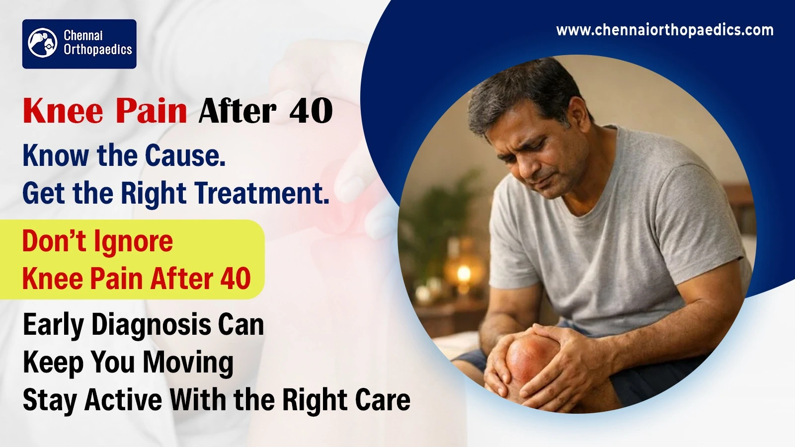 Knee Pain After 40: Causes, Diagnosis, and Effective Treatment Options