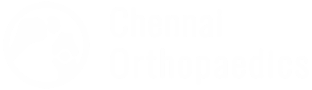 chennaiorthopaedics-2 - chennaiortho Logo for Chennai Orthopaedics featuring a circular emblem with a stylized hand and bone beside the text 'Chennai Orthopaedics'.